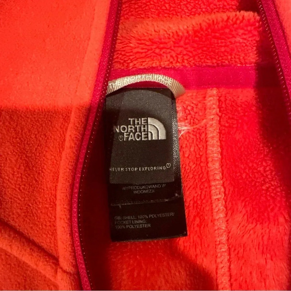 the north face sweatshirt women Small Petite Orange Turtleneck - Picture 4 of 11